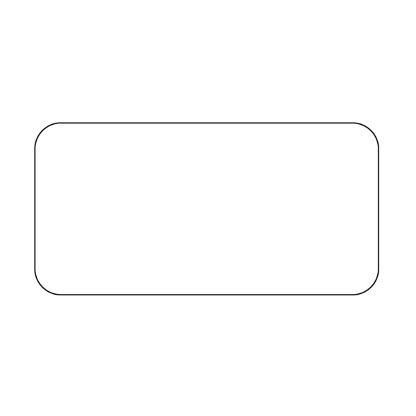 Intravenous Bag Label, Thermal 2" x 4" White